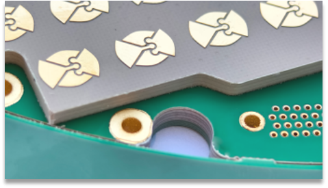 20L Hybrid PCB &mdash; PTFE+FR4, Embedded R, Blind | Superb Automation